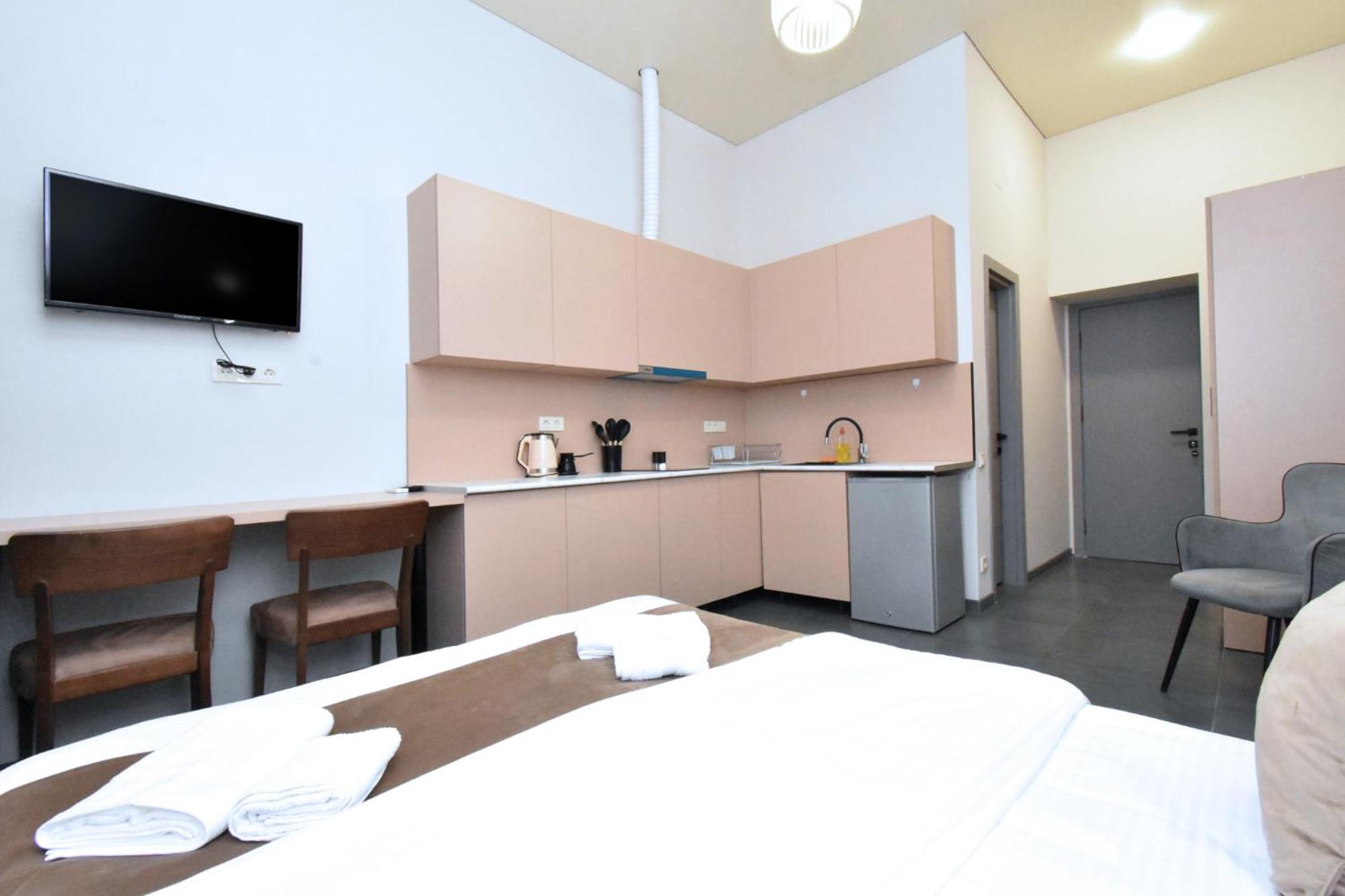 Seva Apart-Hotel Komitas เยเรวาน ภายนอก รูปภาพ